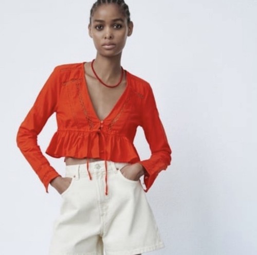 最終値下げAcka georgette peplum tops 完売品 acka georgette peplum tops - メルカリ