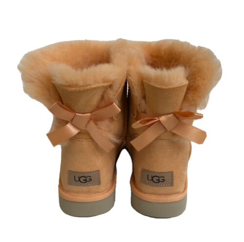 UGG MINI BAILEY BOW II SUNKISSED WATER RESISTANT BOOT US 8 UGG MINI BAILEY BOW II SUNKISSED WATER RESISTANT BOOT US 8