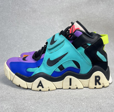 nike air barrage mid cabana black white mens shoes sneakers size 12 256416985583