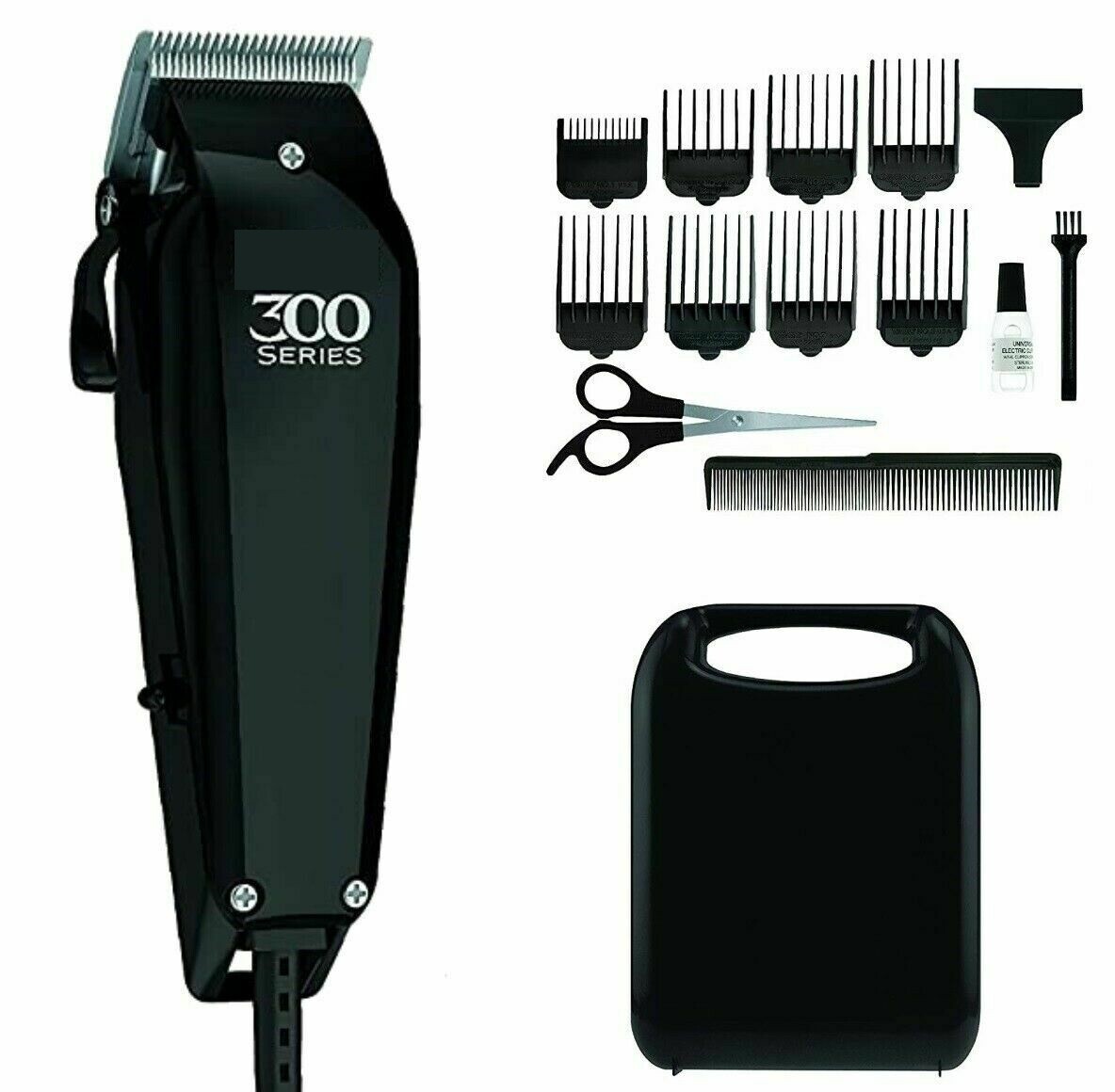 Taglia Capelli Professionale Regola Barba 8 Guide Pettini Kit Completo cir