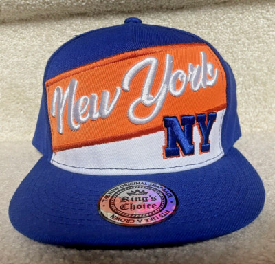 KINGS CHOICE Base Ball SNAPBACK  HAT/CAP NEW YORK RAISED Embroidered LETTERS