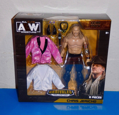 AEW Unrivaled Chris Jericho 8pc Gear Pack - Amazon Exclusive  - SEE NOTE