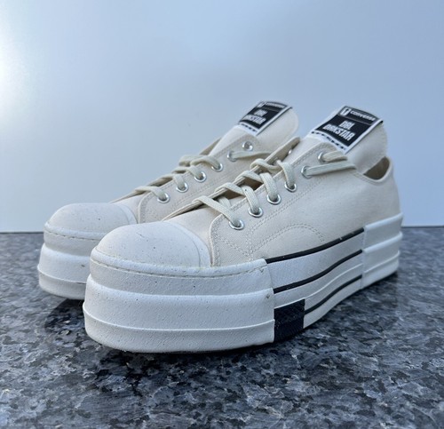 Converse Rick Owens x DRKSHDW DBL DRKSTAR Chuck 70 Low