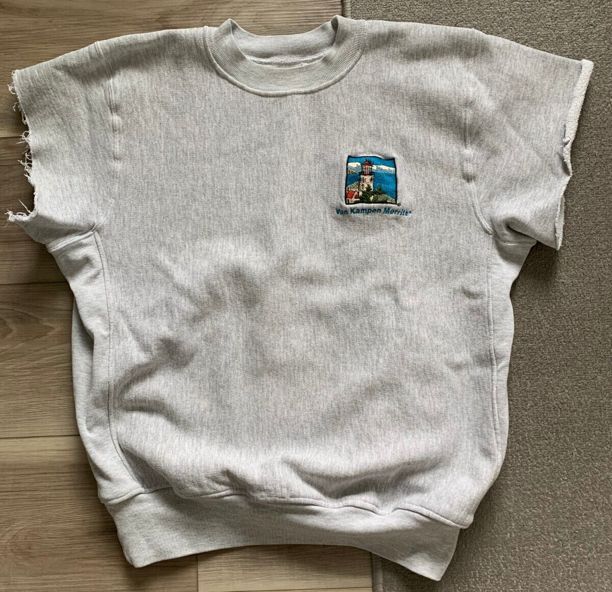 トップス 90's Champion Reverse Weave LBI 1990s Long Beach Island LBI Champion Reverse Weave