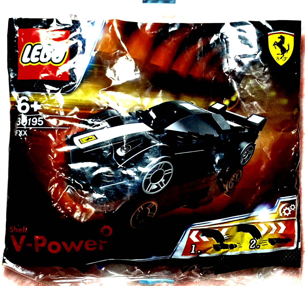 SHELL V POWER LEGO FERRARI FXX 30195 BLACK SEALED NEW eBay