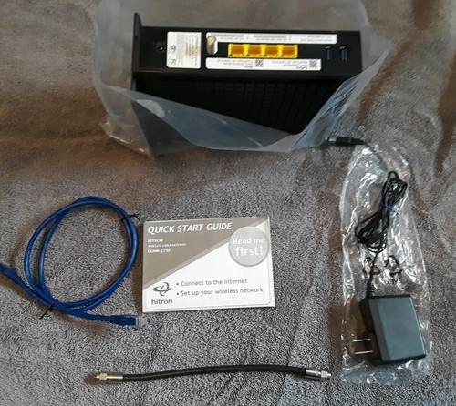 HITRON CGNM-2250 wireless cable gateway, modem/router combo