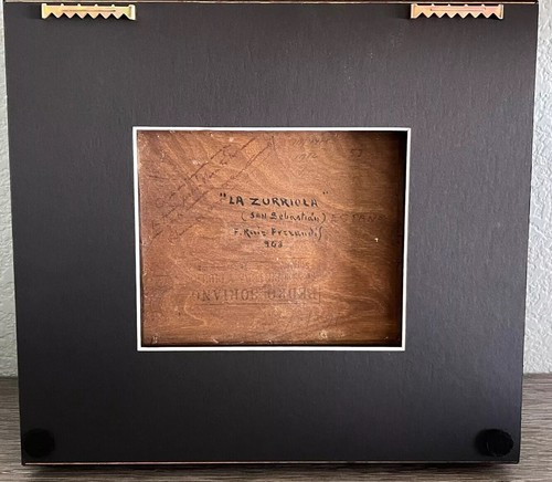 Francisco Ruiz Ferrandis (1909-1992)  Original Surrealist Oil Painting Spain