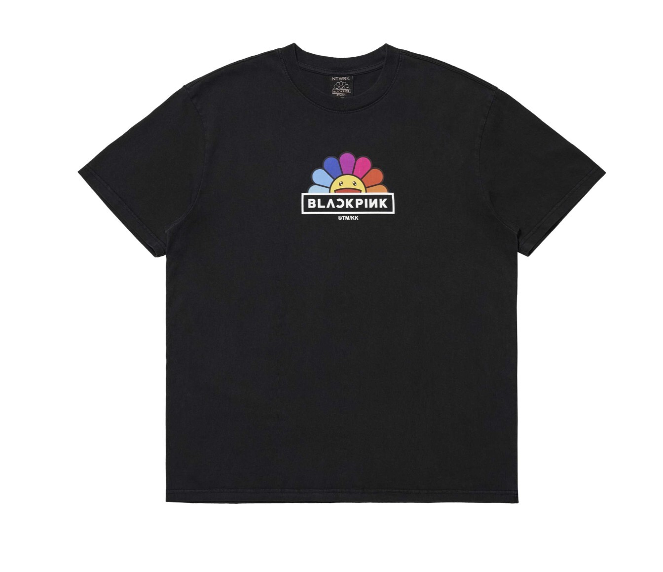 アイドル Rainbow Prism Ms. Flower Tshirts Black Takashi Murakami / kaikai kiki(タカシ ムラカミ/ カイカイキキ