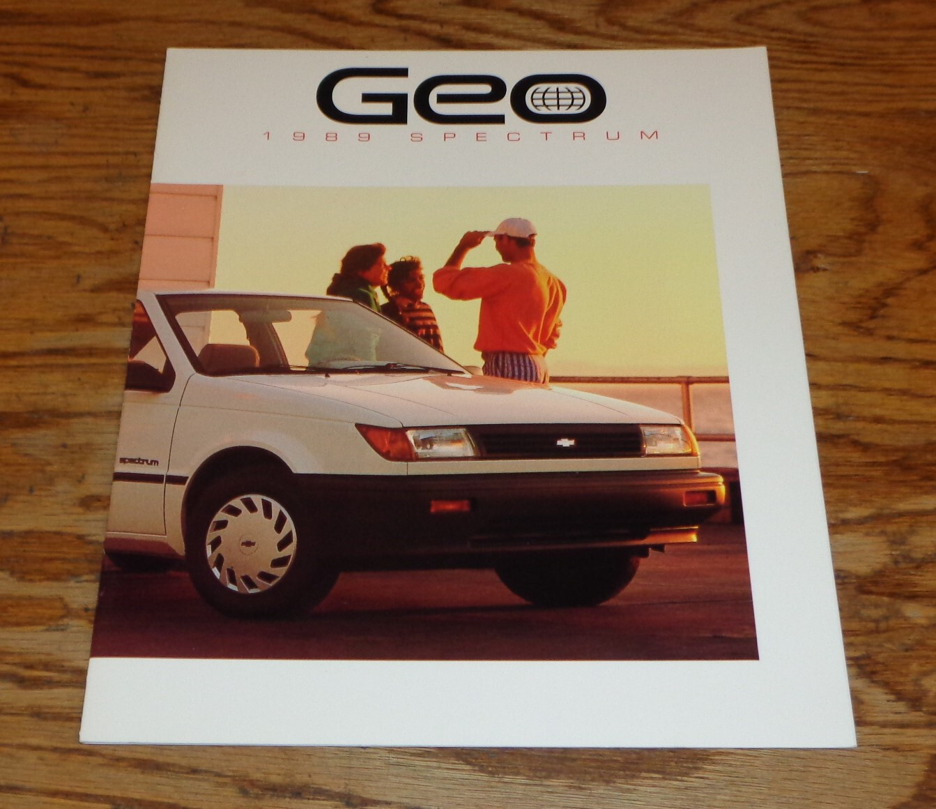 Original 1989 Geo Spectrum Deluxe Sales Brochure 89 Original 1989 Geo Spectrum Deluxe Sales Brochure 89