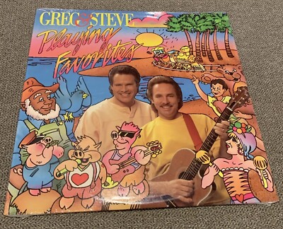 Vintage GREG AND STEVE Vinyl Record Playing Favorites Sealed
