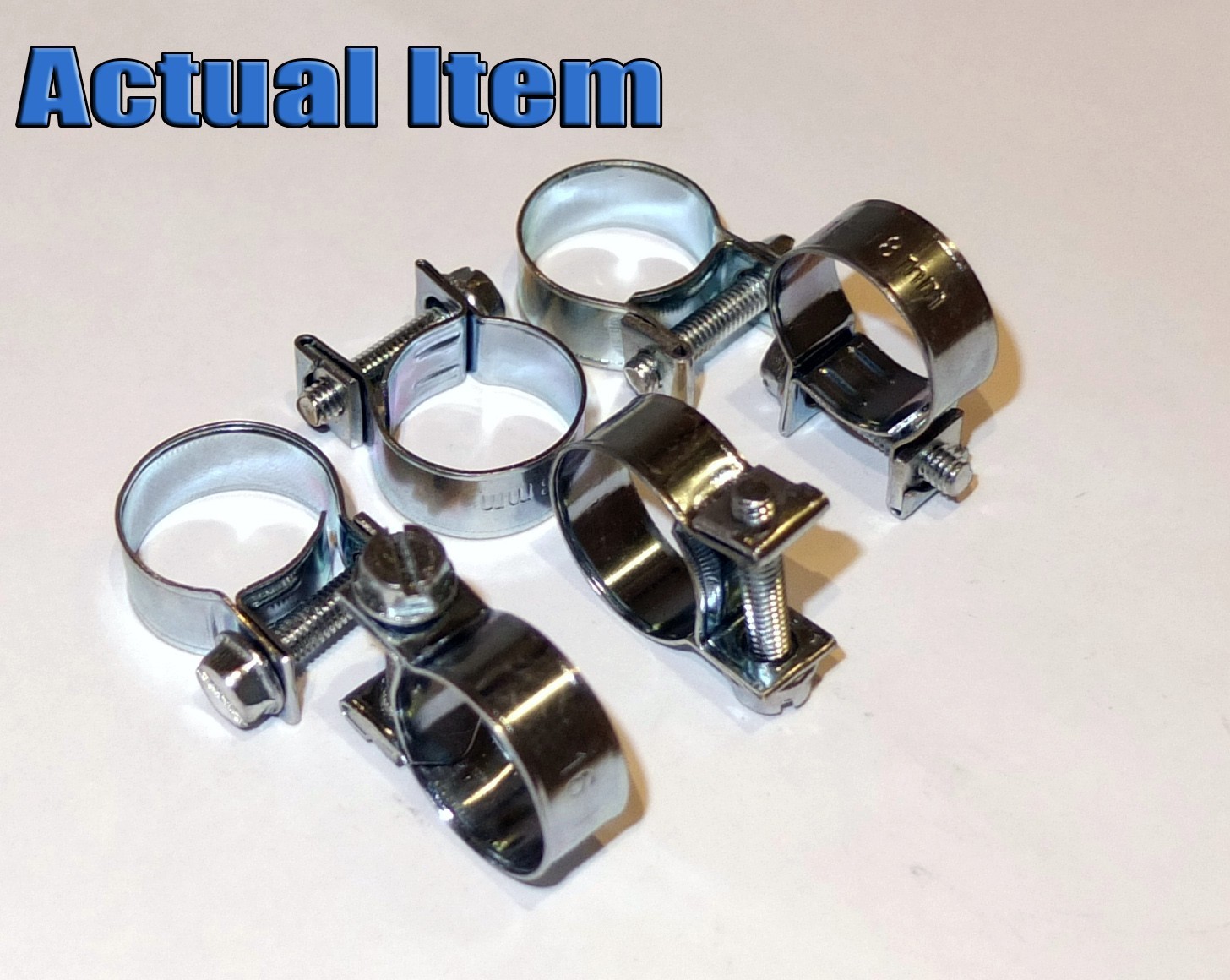 Petrol Pipe Clips für Kraftstoffleitung Schlauch Größe 79mm, 8 10mm