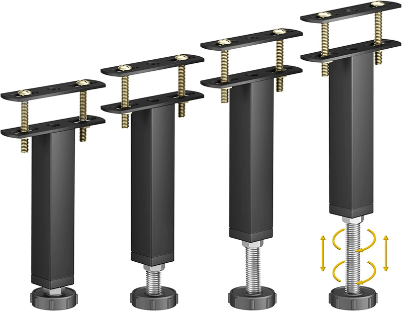Center Support Legs 7.28-10 Inch, Metal Bed Legs For
