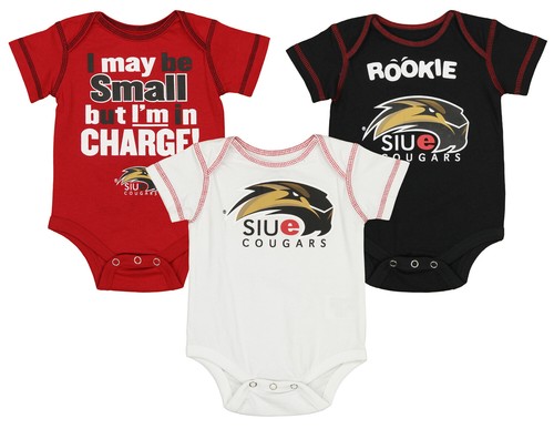 Набор из трех предметов Outerstuff NCAA Infant SIU Edwardsville Cougars