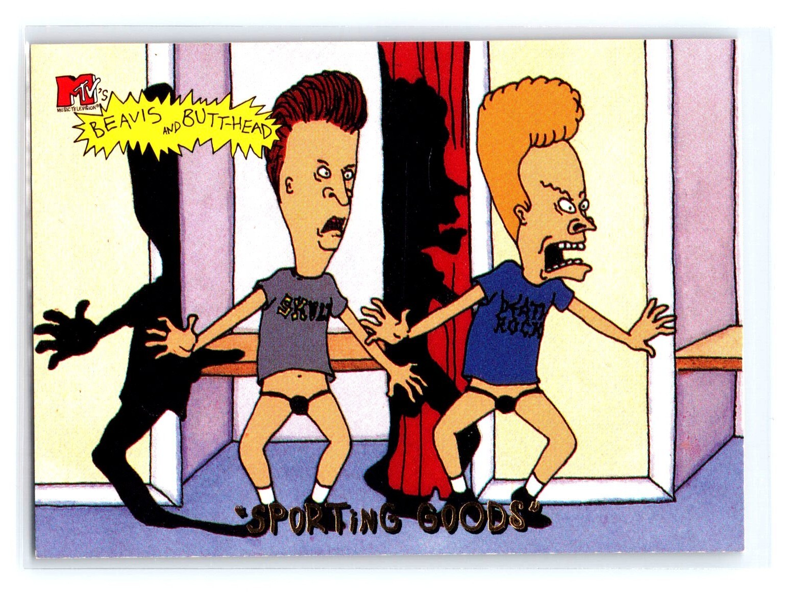 ☆Beavis and Butthead☆ ポスター　Vintage MTV Vintage 1993 MTV Poster Beavis Butthead MTV OSP Publishing