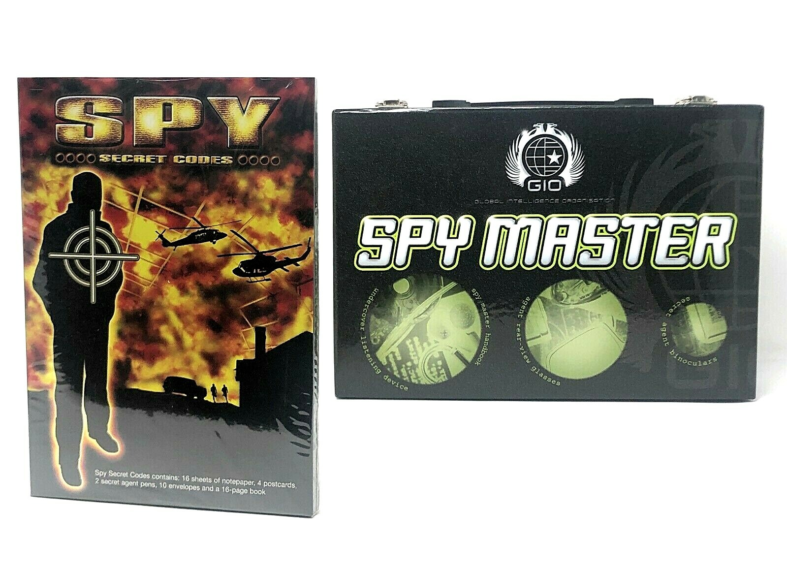 Spy Master Briefcase And Spy Secret Codes Communication Collection Kit Set Ebay