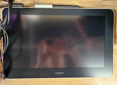 Wacom One Digital Drawing Tablet with 13.3 inch Screen, Graphics tablet, Used