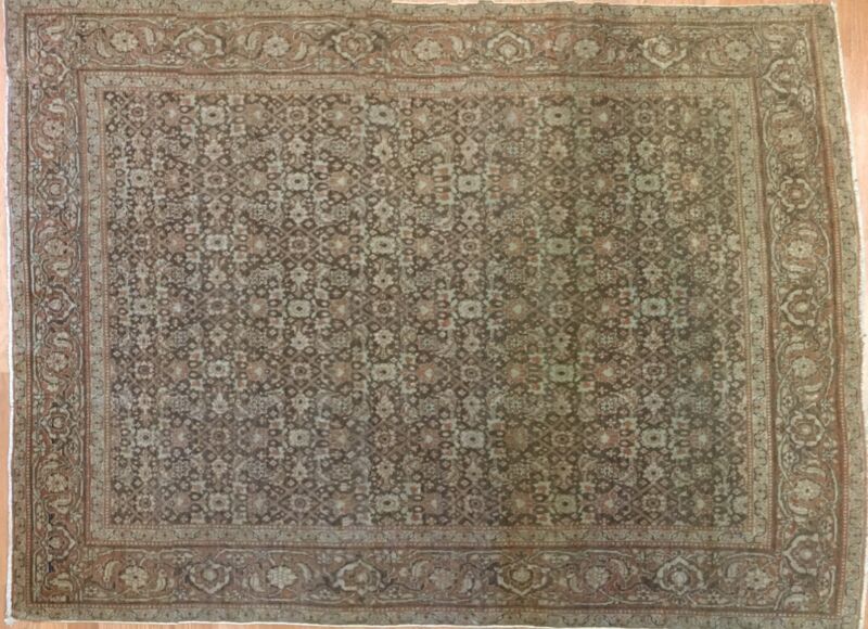 Fantastic Floral - 1890s Antique Oriental Rug - Handmade Carpet - 4.5 X 6 Ft.