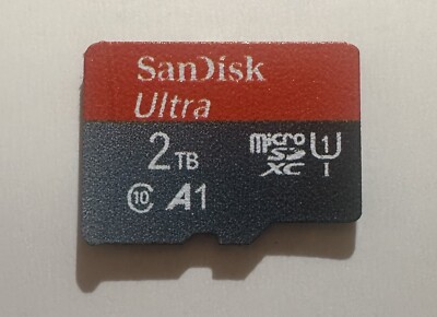 2TB SanDisk Ultra Micro SD Card & SDXC Adapter, Computers, Phones, Cameras, More