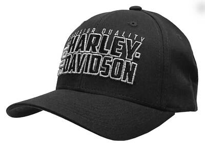 Harley-Davidson Men's Upside Adjustable Snapback Baseball