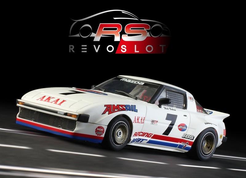 RevoSlot RS0281 Mazda RX-7 Akai No.7 1980 1:32 slot car | eBay
