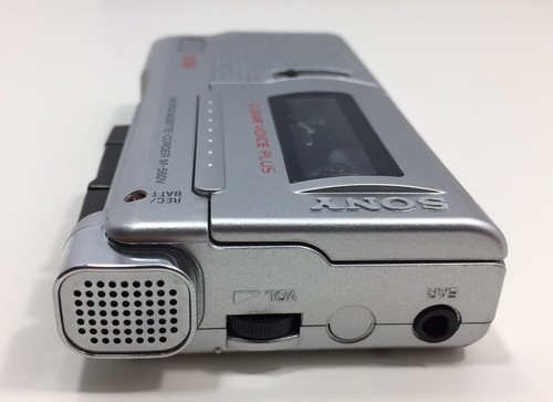 Sony M-560V Microcassette Recorder Tested VOR Clear Voice Plus