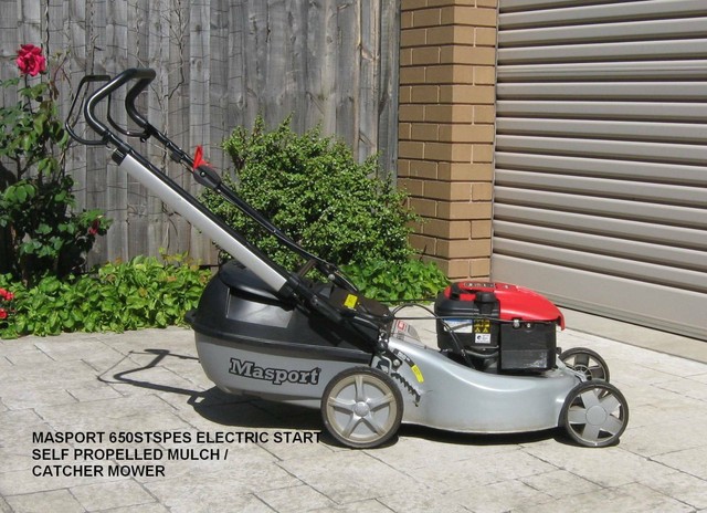 masport mulch and catch mower