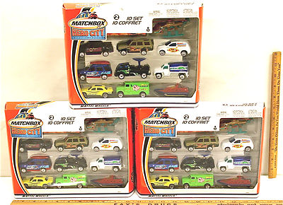 Matchbox 10-Pack ミニカーセット Amazon.com: MATCHBOX 10 Pack Assortment : Toys & Games