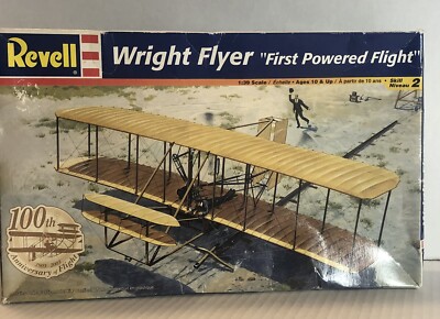 Revell Wright Flyer Model New 1:39 Scale 100th Anniversary Of Flight 85-5243