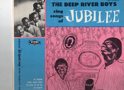 The Deep River Boys Sing Songs Of The Jubilee Mono 33rpm Vinyl 10'' EP/LP VG