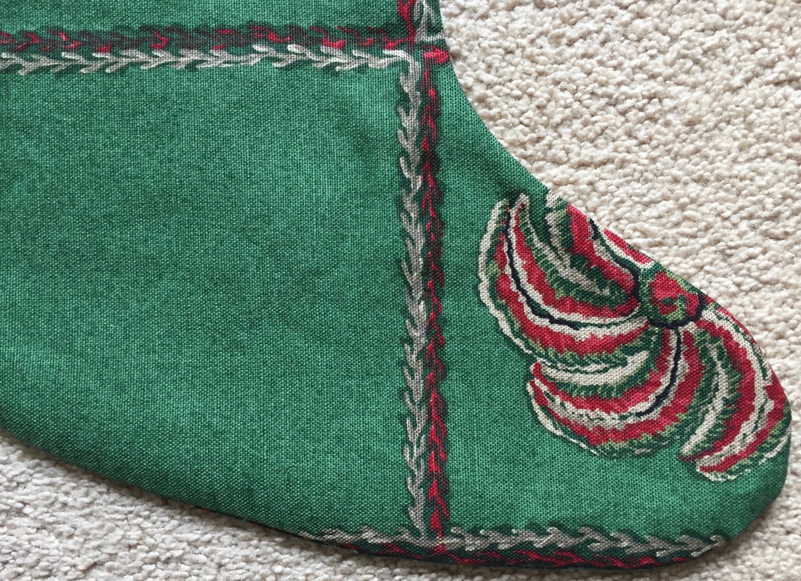 CUSTOM MADE OSBORNE & LITTLE HOLIDAY STOCKING-NINA CAMPBELL 