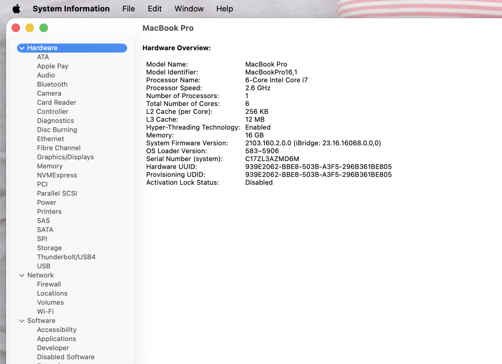 Apple MacBook Pro 16" (2019) i7-9750H 16GB 512GB SSD Radeon Pro 5300M - Thumbnail 15