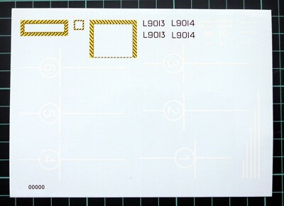 1/700 decals for French Mistral class L9013/L9014 Tonnerre (G7001)