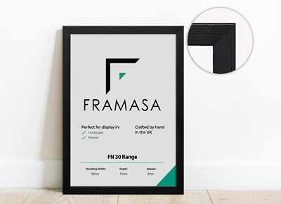 A1 A2 A3 A4 Picture Frame Photo Frame Poster Frames Without & With White Mount