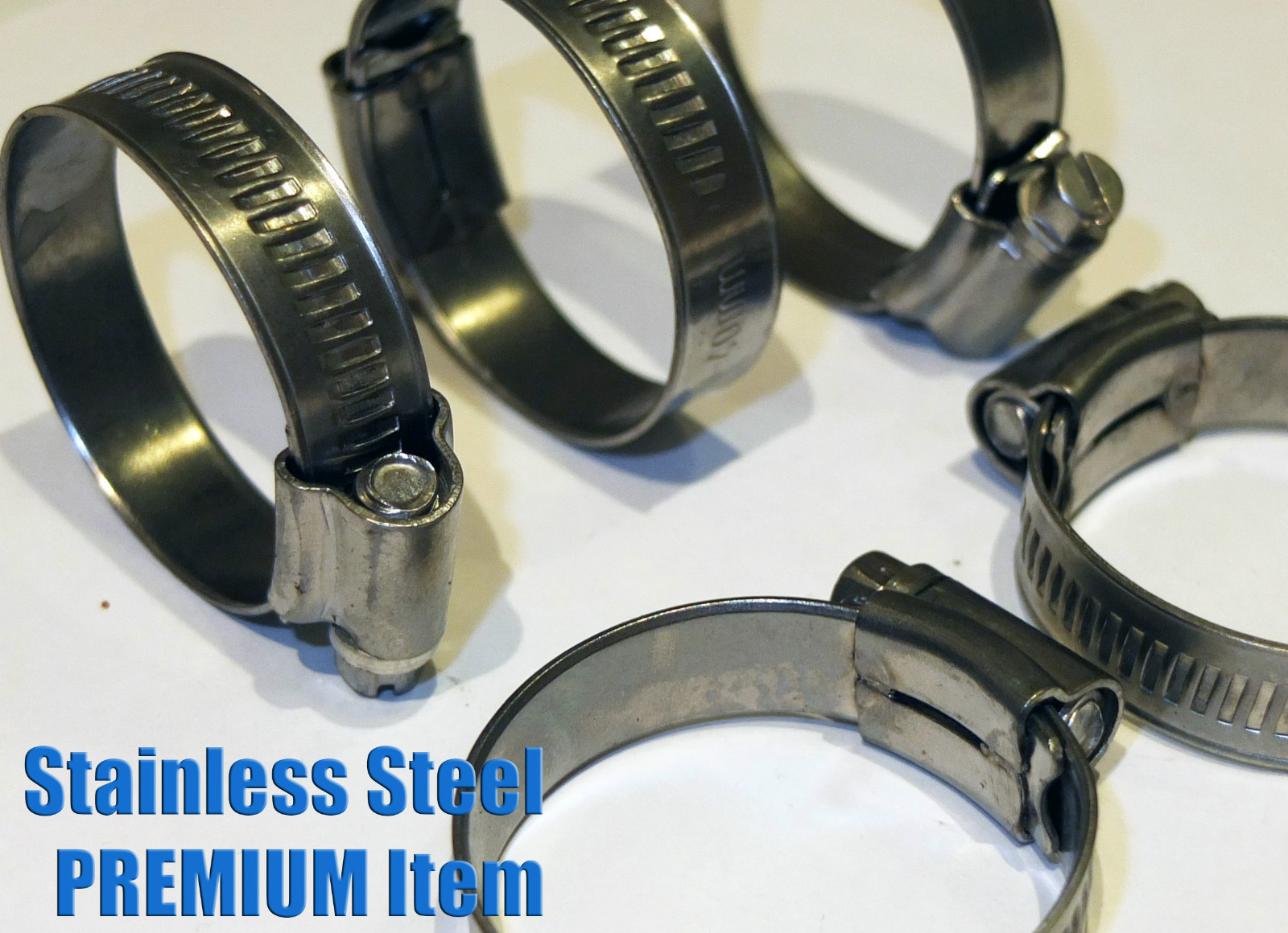 Stainless Steel Hose Clips Pipe Clamps jubilee type 304ss British