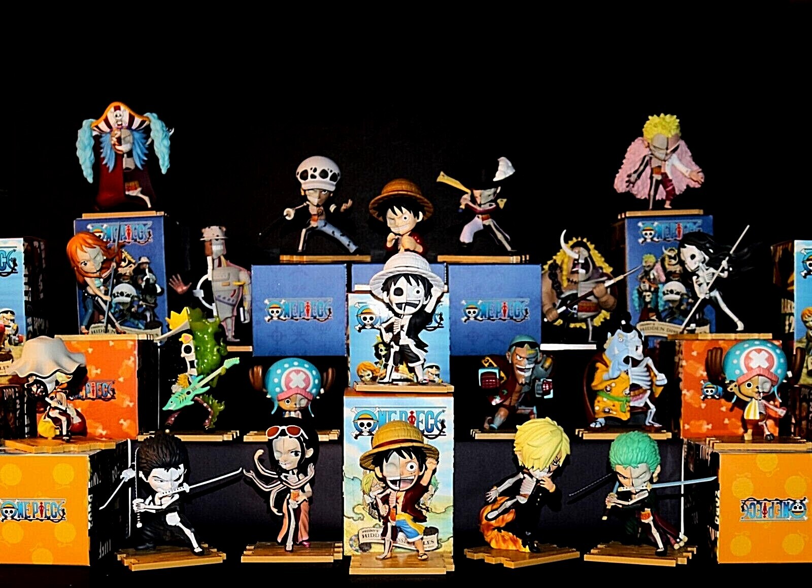 【COLOR iN ID】Layered hidden one piece ONE PIECE x Freeny's Hidden Dissectibles: 30+ Series 1, 2, 4