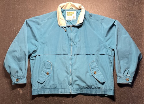 Vintage Clipper Mist Jacket Trademark Of Londontown Corp