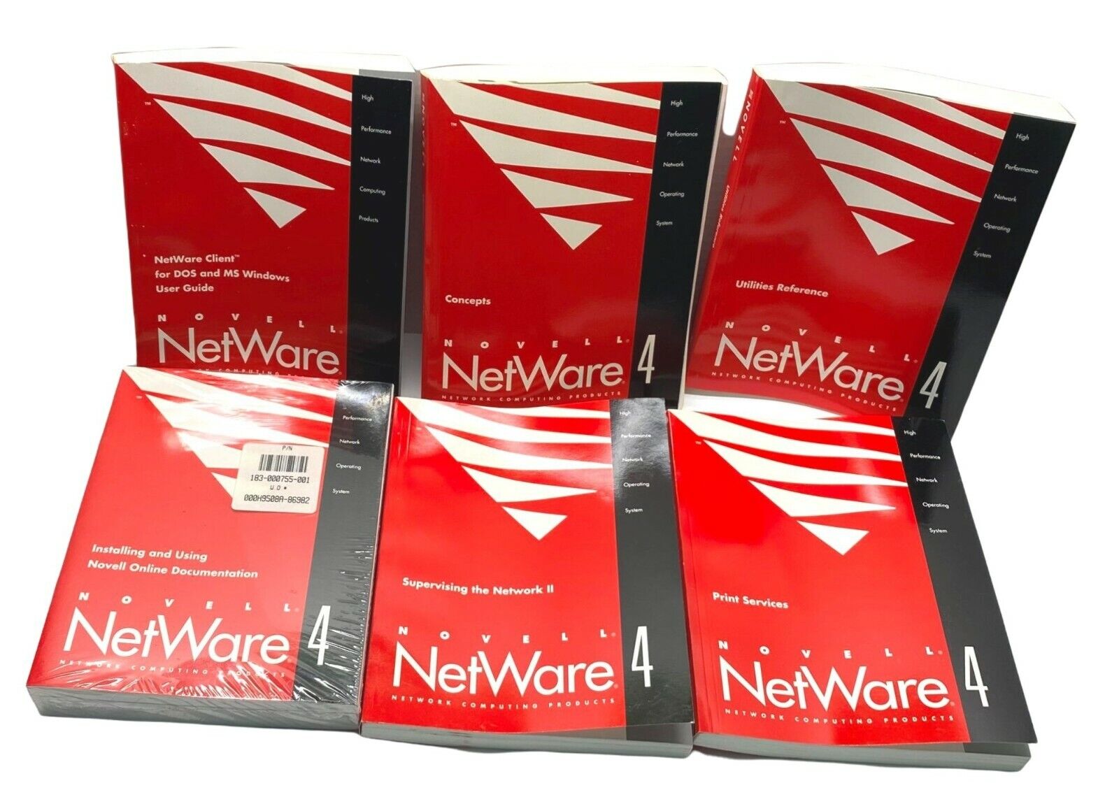 Novell Netware 4 Networking Reference Books Concepts Utilities...