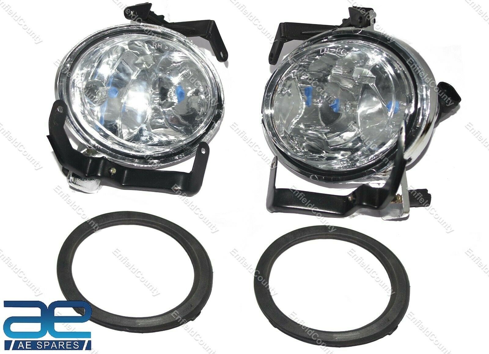 Pair Front Bumper Fog Light Lamp Left & Right For Hyundai i10 