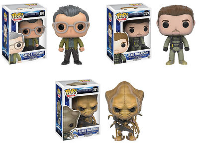 Funko POP! Movies ~ INDEPENDENCE DAY 2 SET ~ Alien Warrior
