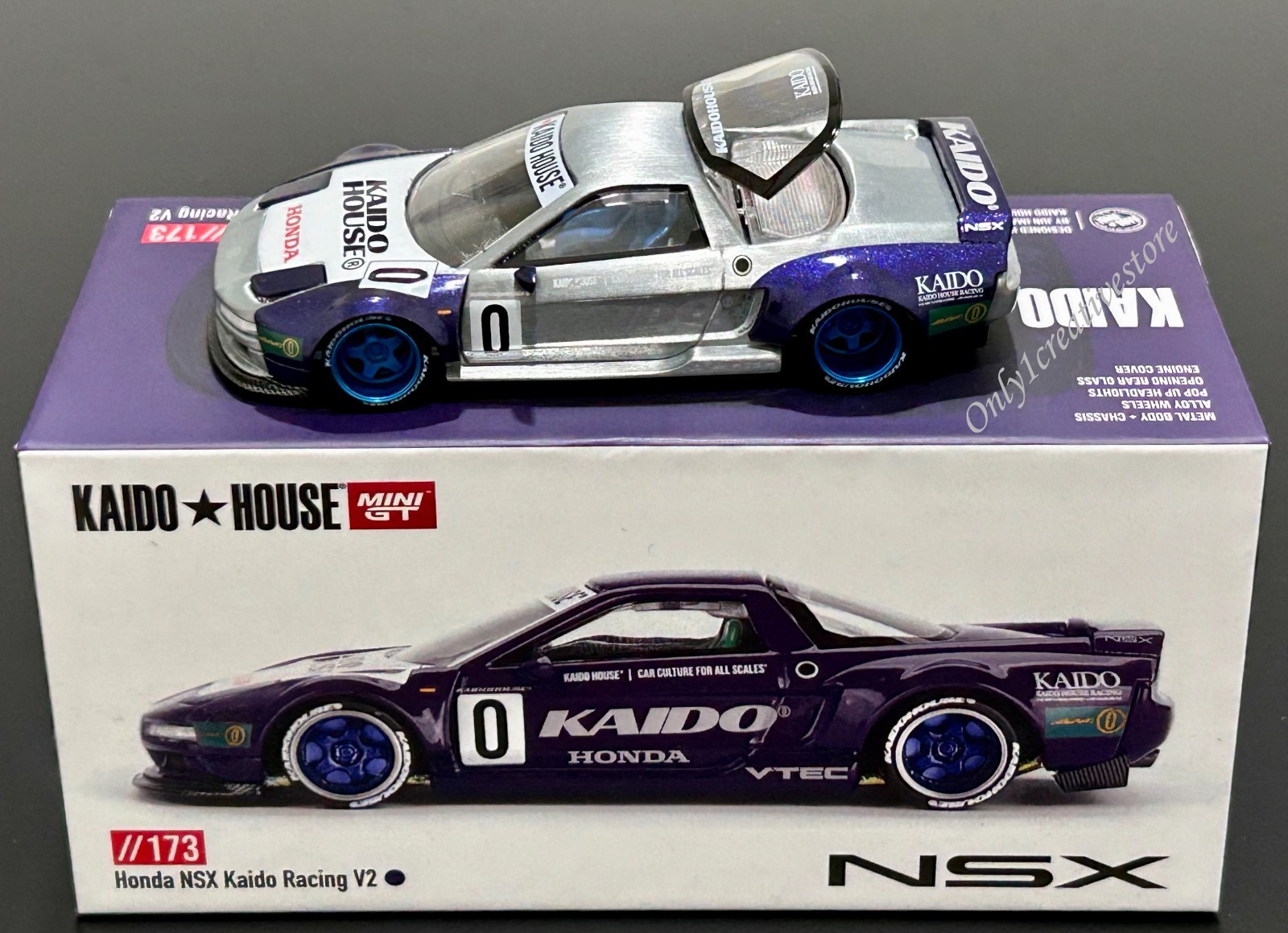 MINIGT KAIDO★HOUSE NSX 119 チェイスカー MINIGT x Kaido House 119 Chase Honda NSX Kaido Racing V1 | eBay
