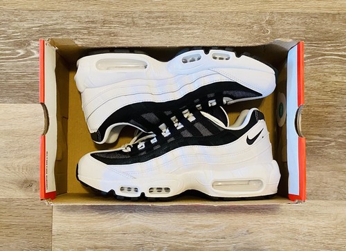 靴 NIKE AIR MAX 95 OG White and Black 26.5 New Nike Air Max 95 OG Neon Retro Sport Comfort Men's Shoes
