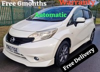 2014 Nissan Note Sport  Hatchback Petrol Automatic