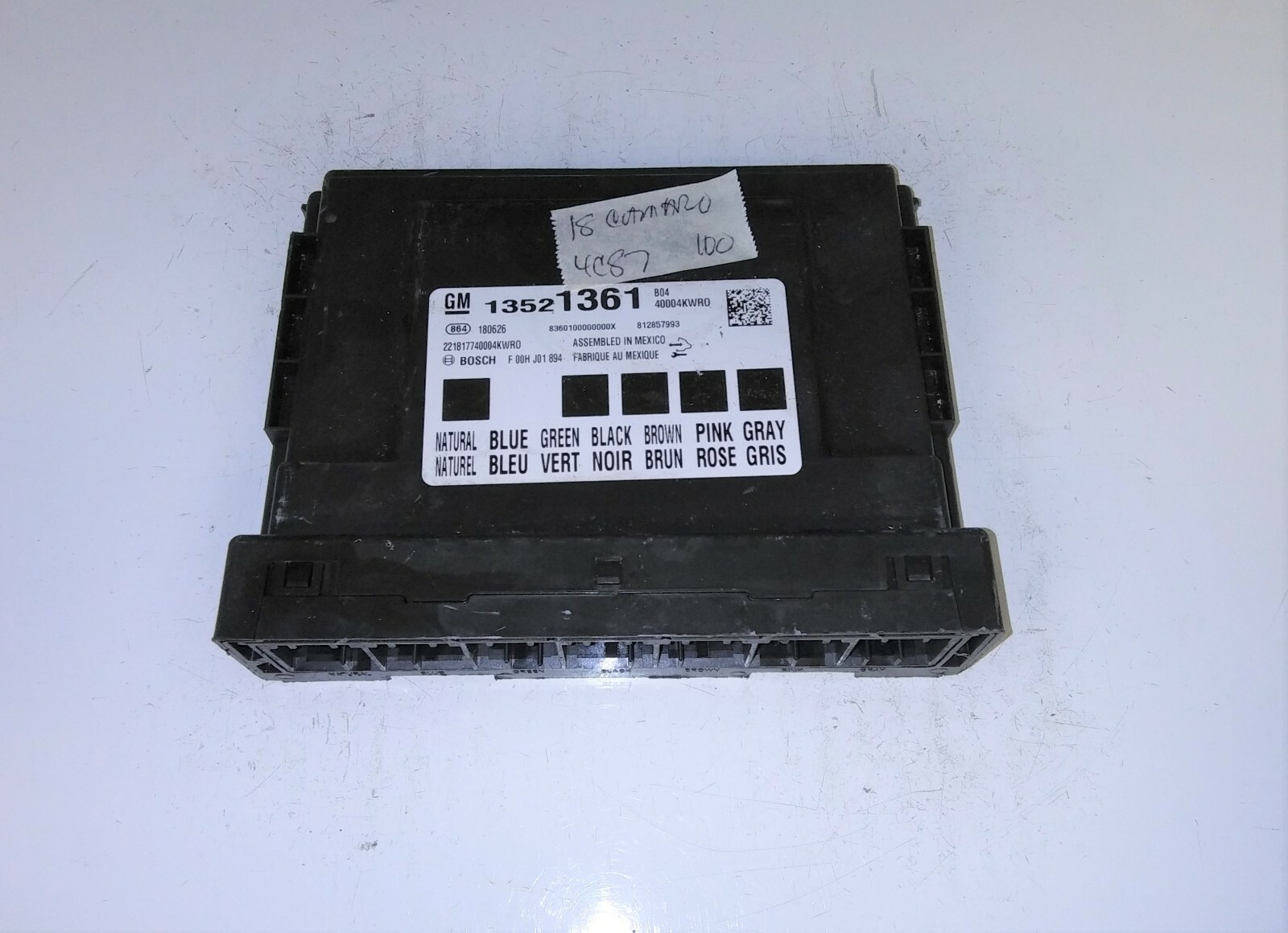 13521361 Chevy Camaro 2018 bcm body control module | eBay 13521361 Chevy Camaro 2018 bcm body control module | eBay
