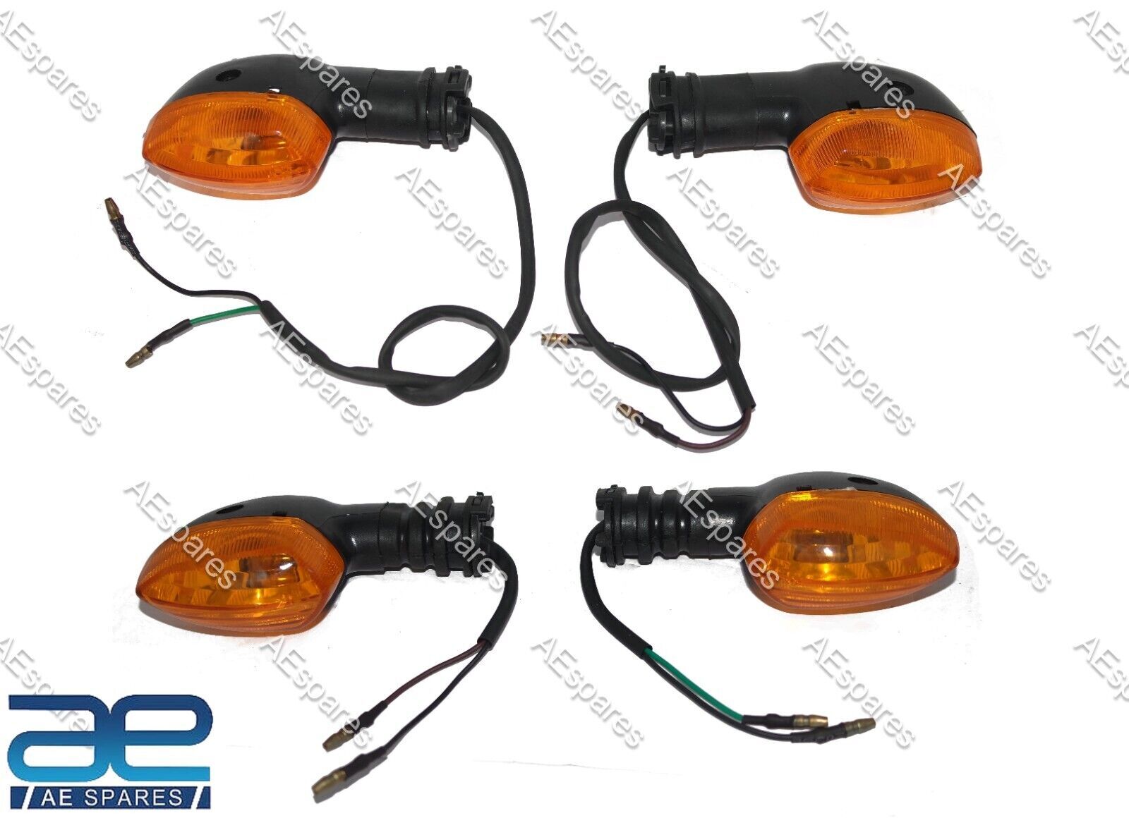 Front & Rear LH RH Indicator Blinker Set Of 4 Unit For Yamaha FZS Fazer SZX 
