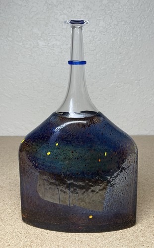 KOSTA BODA SATELLITE Bertil Vallien 未使用品 Bertil Vallien Kosta Boda Artist Collection Satellite Vase