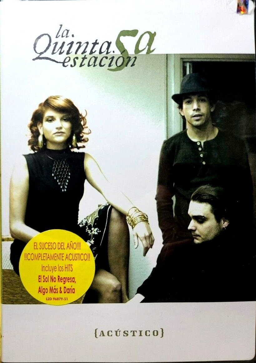 La Quinta Estacion La 5A Acustico CD+DVD EXCELLENT / MINT