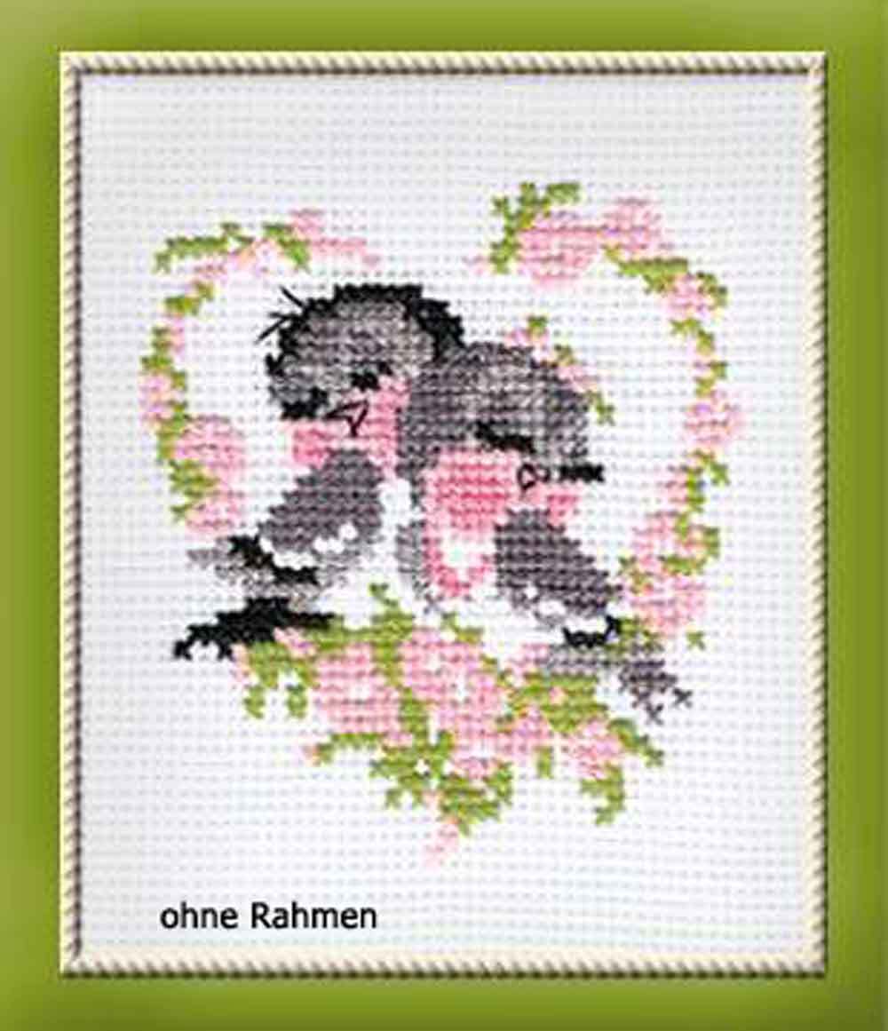 Riolis counted cross stitch Kit First Love, DIY