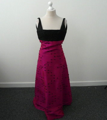 Pum Elegant Pink & Black Dress Size 10 | Thames Hospice