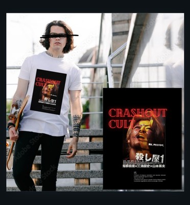 ICHI CRASHOUT - Unisex Gilidan 5000 Heavy Cotton Tee