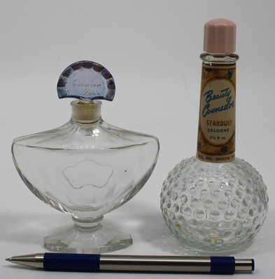 Guerlain of Paris Perfume & Beauty Counselor Stardust Cologne Empty Bottle